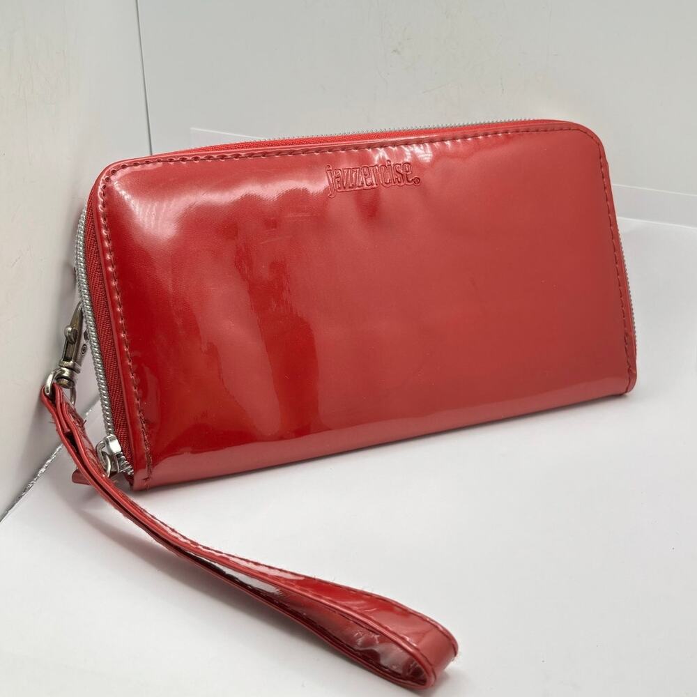 Red Jazzercise Wristlet Wallet